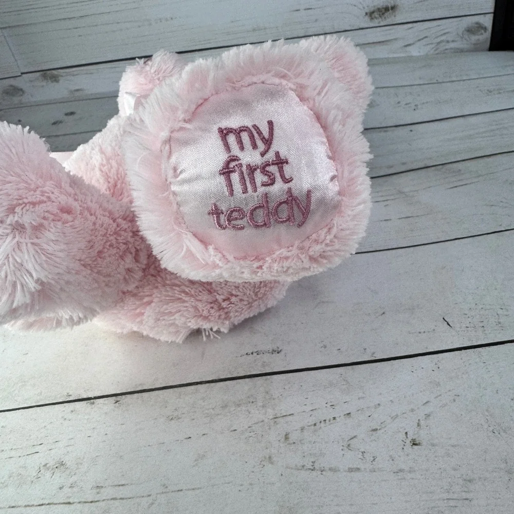 GUND Baby My First Teddy Bear‎ Pink Plush 8